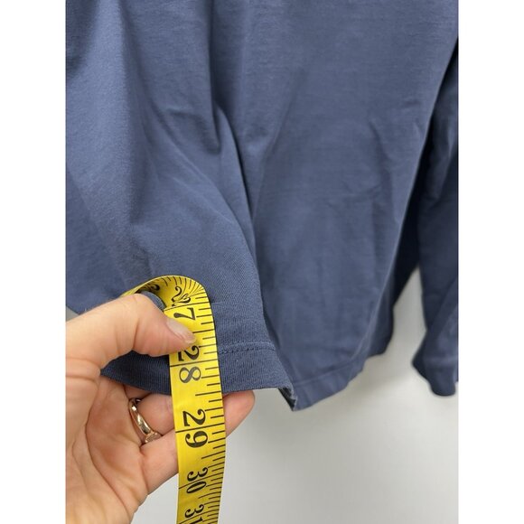 Vineyard Vines Cotton Blue Men’s XL Long Sleeve T Shirt Soft - Picture 8 of 9